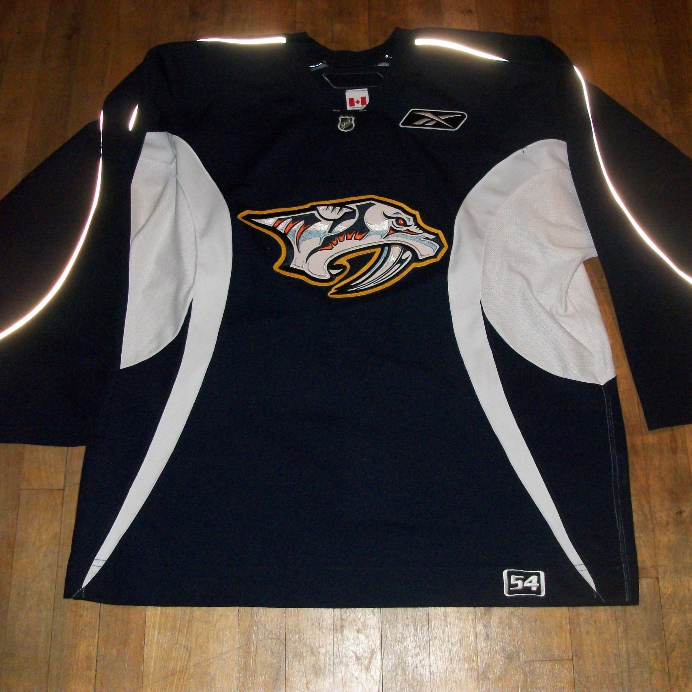 Navy cbreat predators jersey